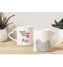 Puli, Hungarian Water Dog - cup with a dog, adorable cup with a heart-shaped handle, universal gift from the Art-Dog brand