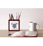 Carlin, Pug, Mops - porte-stylo avec chien, organiseur de bureau avec impression, décoration de bureau personnalisée de la marque Art-Dog