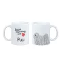 Puli - Tasse mit Hund, Tasse mit Bild, personalisiertes Geschenk der Marke Art-Dog