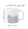 Puli, Hungarian Water Dog - cup with a dog, cup with a photo, personalized gift from the Art-Dog brand