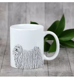 Puli, Puli Hongrois - tasse avec chien, tasse avec photo, cadeau personnalisé de la marque Art-Dog