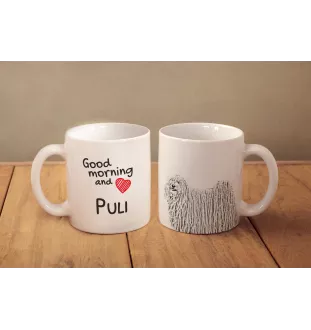 Puli - Tasse mit Hund, Tasse mit Bild, personalisiertes Geschenk der Marke Art-Dog