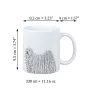 Puli, Hungarian Water Dog - cup with a dog, cup with a photo, personalized gift from the Art-Dog brand