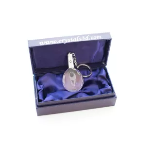 Mops, Pug, Carlin, Carlino, Doguillo - Anhänger mit einem Foto eines Hundes, Schlüsselanhänger aus Kristall in einer Geschenkbox, ein einzigartiges Geschenk von Art-Dog