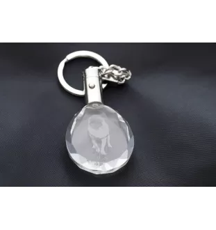 Mops, Pug, Carlin, Carlino, Doguillo - Anhänger mit einem Foto eines Hundes, Schlüsselanhänger aus Kristall in einer Geschenkbox, ein einzigartiges Geschenk von Art-Dog