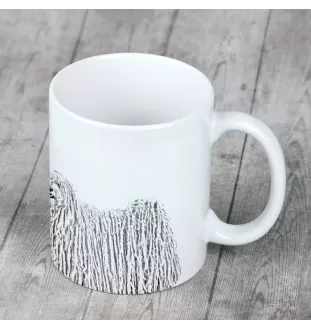 Puli, Hungarian Water Dog - cup with a dog, cheerful cup for a dog lover, personalized gift from the Art-Dog brand