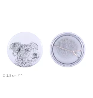 Pumi przypinka z psem mała Art-Dog