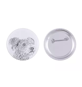 Pumi przypinka z psem duża Art-Dog