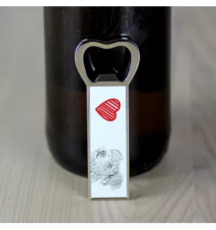 Pumi - Flaschenöffner mit Hund, personalisierter Flaschenöffner für den Kühlschrank, ein einzigartiges Geschenk für Männer von der Marke Art-Dog