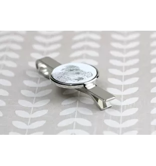 Pumi, Hungarian Pumi, Hungarian herding terrier - tie clip with a dog, personalized tie clip, a unique gift for a man from the Art-Dog brand
