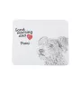Pumi, Hungarian Pumi, Hungarian herding terrier - mouse pad with print, personalized dog-themed mouse pad, unique gadget for an office worker by Art-Dog brand