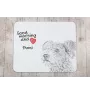 Pumi - tapis de souris personnalisé avec impression, tapis de souris personnalisé avec chien, accessoire unique pour employé de bureau de la marque Art-Dog