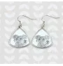 Pumi - boucles d'oreilles avec chien, boucles d'oreilles pendantes avec photo, bijoux personnalisés avec impression de la marque Art-Dog