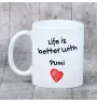 Pumi - tasse avec chien, tasse avec photo, cadeau personnalisé de la marque Art-Dog