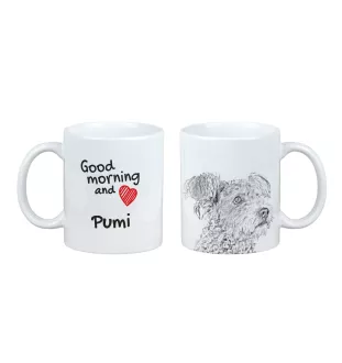 Pumi - tasse avec chien, tasse avec photo, cadeau personnalisé de la marque Art-Dog