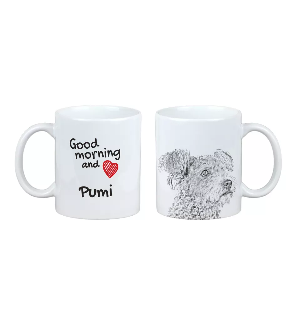 Pumi - tasse avec chien, tasse avec photo, cadeau personnalisé de la marque Art-Dog