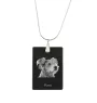 Pumi - Pendentif en cristal avec chien, collier en argent avec photo, pendentif personnalisé par la marque Art-Dog