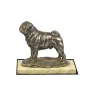 Pug - dog figurine, dog silhouette figurine, trophy for Art-Dog dog show exhibition