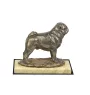 Pug - dog figurine, dog silhouette figurine, trophy for Art-Dog dog show exhibition