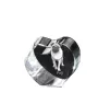 Pug - a photo of a dog in crystal, crystal heart, unique photo frame from the Art-Dog brand