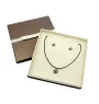 Pug - jewelry with your photo box, set of necklace and earrings, personalized products from the Art-Dog brand