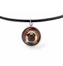 Carlin, Pug, Mops - boîte à bijoux avec votre photo, ensemble collier et boucles d'oreilles, produits personnalisés de la marque Art-Dog