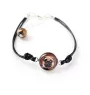 Carlin, Pug, Mops - ensemble de bijoux avec votre photo, ensemble fait à la main, bracelet et collier de la marque Art.-Dog