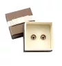 Pug - earrings in a box, your photo, handmade jewelry, a product of the Art-Dog brand