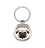 Mops, Pug brelok geometryczny Art-Dog