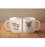 Pug - cup with a dog, cup with a photo, personalized gift from the Art-Dog brand