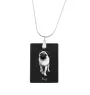 Mops, Pug, Carlin, Carlino, Doguillo - Kristallanhänger mit Hund, Silberhalskette mit Foto, personalisierter Anhänger der Marke Art-Dog