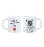 Carlin, Pug, Mops - tasse avec chien, tasse avec photo, cadeau personnalisé de la marque Art-Dog