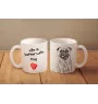 Carlin, Pug, Mops - tasse avec chien, tasse avec photo, cadeau personnalisé de la marque Art-Dog