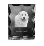 Mâtin des Pyrénées, Mastín del Pirineo - cristal avec photo de chien, statuette en verre avec photo, cadre exceptionnel avec photo de la marque Art-Dog
