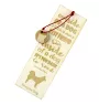 Pungsan dog, Korean Phungsan, Poongsan, Pungsangae - Lesezeichen mit Hund, personalisiertes Lesezeichen, Geschenk für Bücherwurm von der Marke Art-Dog