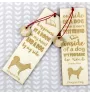 Pungsan dog, Korean Phungsan, Poongsan, Pungsangae - Lesezeichen mit Hund, personalisiertes Lesezeichen, Geschenk für Bücherwurm von der Marke Art-Dog