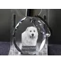 Mâtin des Pyrénées, Mastín del Pirineo - pendentif avec une photo de chien, porte-clés en cristal dans une boîte cadeau, un cadeau unique par Art-Dog