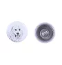 Pyrenean Mastiff, Mastín del Pirineo - unique dog earrings, your pet on a keychain, Art-Dog's own brand