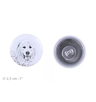 Mastif pirenejski kolczyki z psem mały Art-Dog