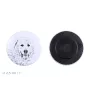 Mâtin des Pyrénées, Mastín del Pirineo - aimant avec un œil de chien, exceptionnellement léger, aimant puissant, produit fabriqué à la main par la marque Art-Dog