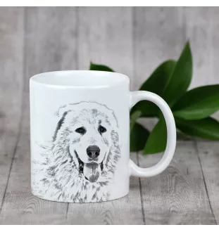 Mastif pirenejski kubek z psem I love Art-Dog