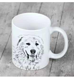 Mastif pirenejski kubek z psem I love Art-Dog