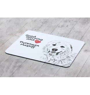 Mastif pirenejski podkładka pod mysz z psem Art-Dog