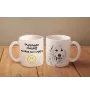 Pyrenean Mastiff, Mastín del Pirineo - cup with a dog, cheerful cup for a dog lover, personalized gift from the Art-Dog brand