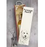 Mâtin des Pyrénées, Mastín del Pirineo - boîte à vin avec chien, boîte à alcool avec graphisme, boîte cadeau personnalisée de la marque Art-Dog