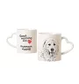 Mâtin des Pyrénées, Mastín del Pirineo - tasse avec chien, une tasse adorable avec une anse en forme de cœur, un cadeau universel de la marque Art-Dog