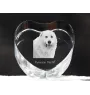 Mastif pirenejski serce kryształowe z psem Art-Dog