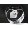 Mastif pirenejski serce kryształowe z psem Art-Dog