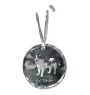 Rat Terrier, Ratting Terrier, Decker Giant - crystal bauble with a photo, dog photo in crystal, personalized Christmas tree ornament by Art-Dog brand