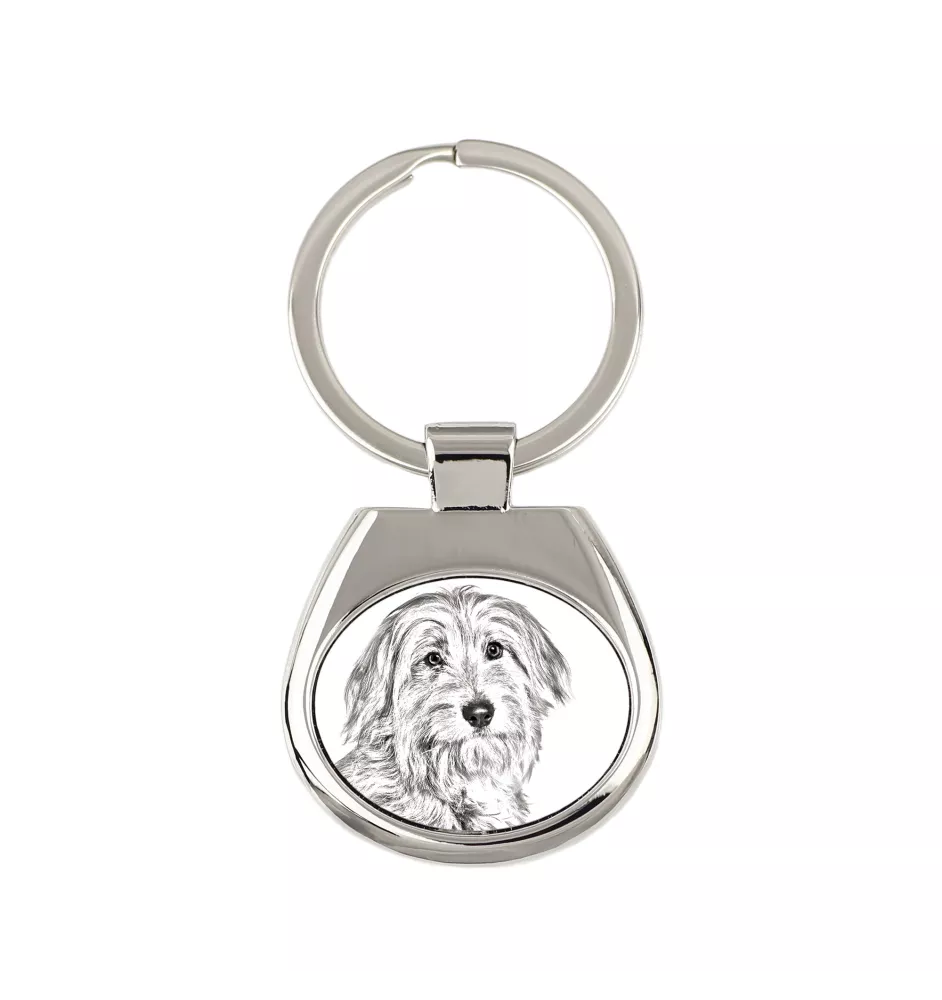 Pyrenaen-Hutehund, Pyrenäenschäferhund I - Schlüsselanhänger mit Hund, Anhänger mit Aufdruck, personalisierter Anhänger der Marke Art-Dog